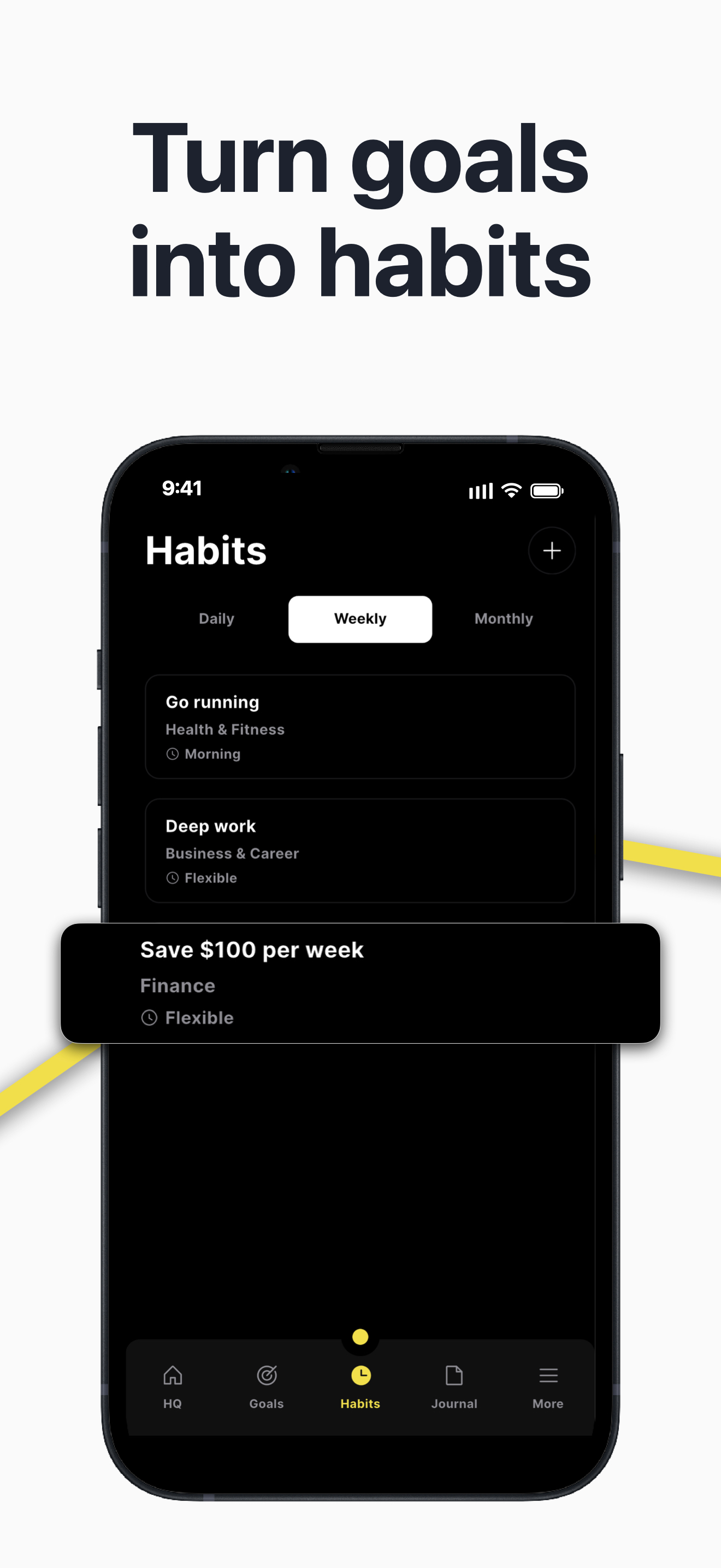 OneCEO: Habit & Goal Tracker