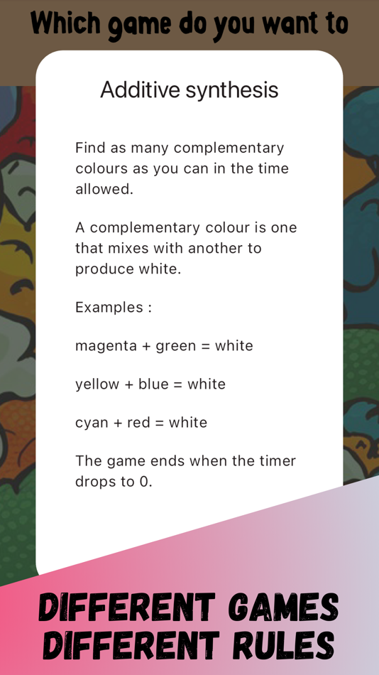 #4. Chromatic : Color Game (iOS) 由: julien DOLAIS