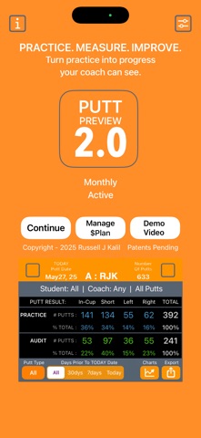 Putt Preview AR Putting: iOS26 Screenshot 1 of 10