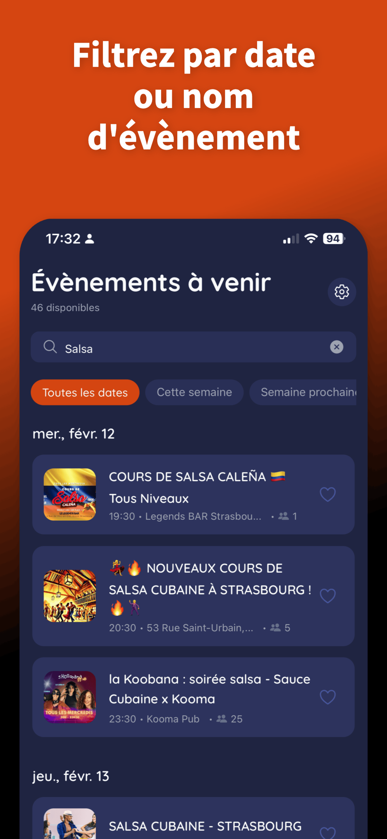 Sorties Latino