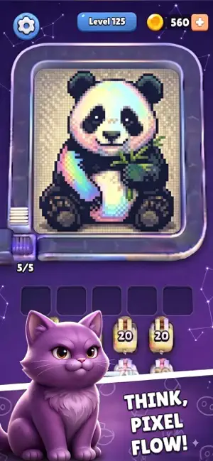 Pixel Flow - Kitten Flow Games screenshot 3
