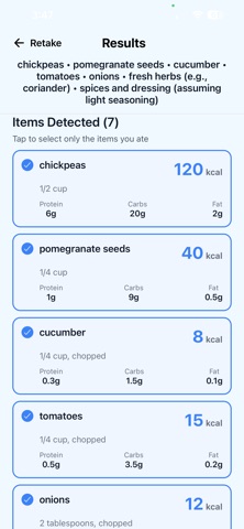 SmartKcal AI Tracker Screenshot 7 of 10