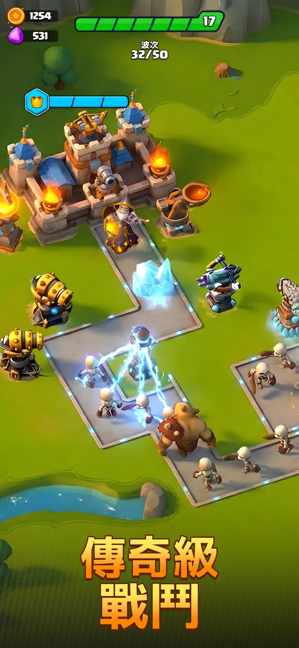 Arcane Arena: Tower Defense TD iOS Mod IPA screenshot 2 - iOS game interface