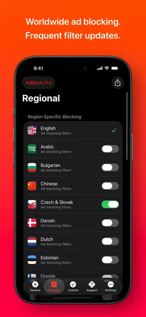 AdBlock Pro for Safari iPhone screenshot 3