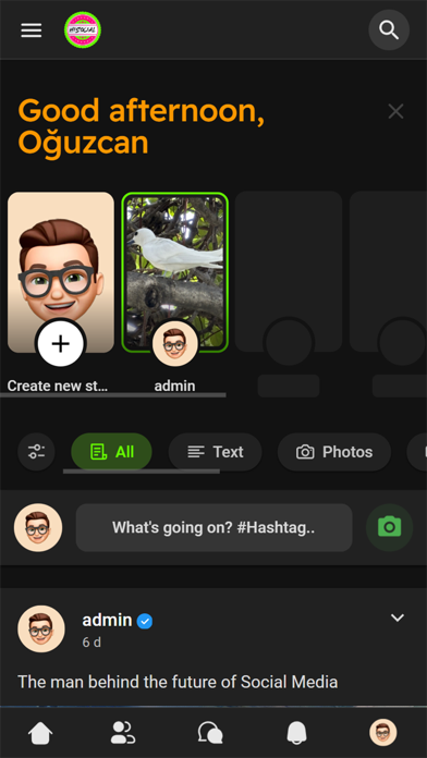 HiSocial - Social Network Screenshot