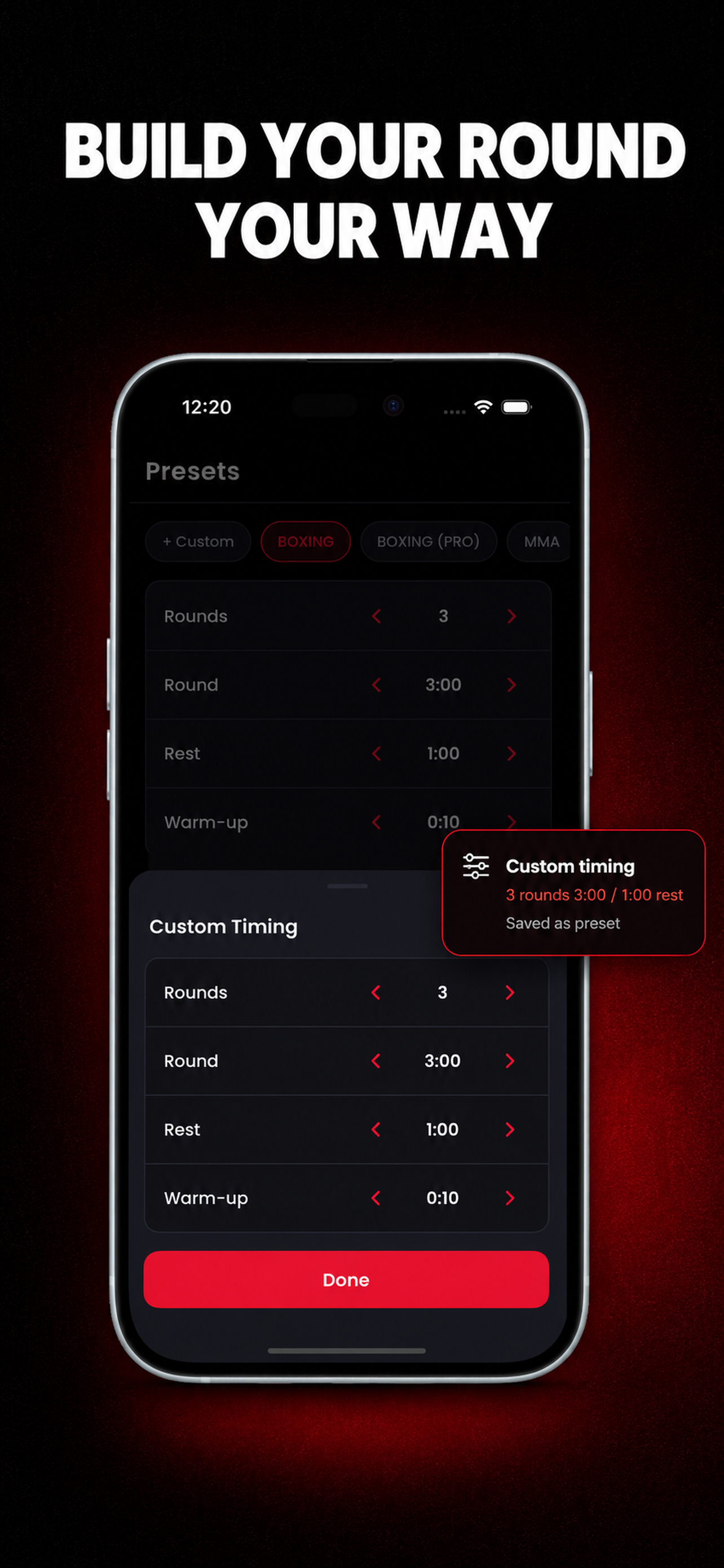 DING: Boxing Round Timer screenshot 4