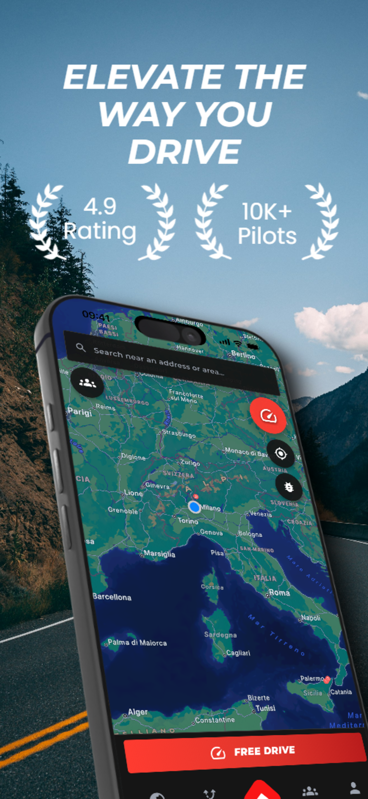 DriveGo Speed Tracker & Maps
