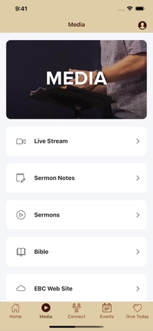 Edgemont Bible Church app screenshot 1