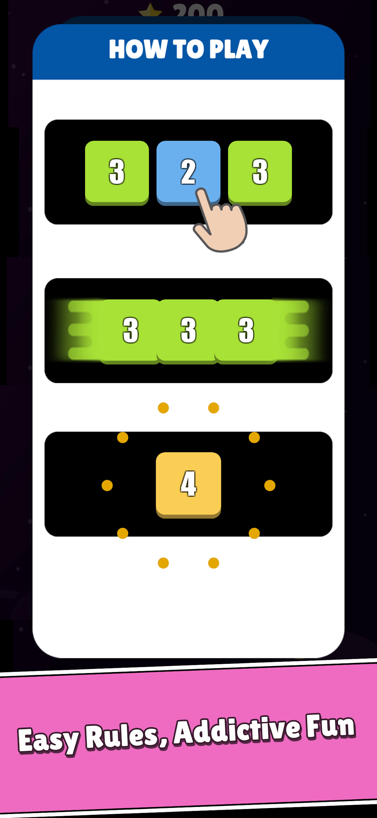 Tap Number Blocks