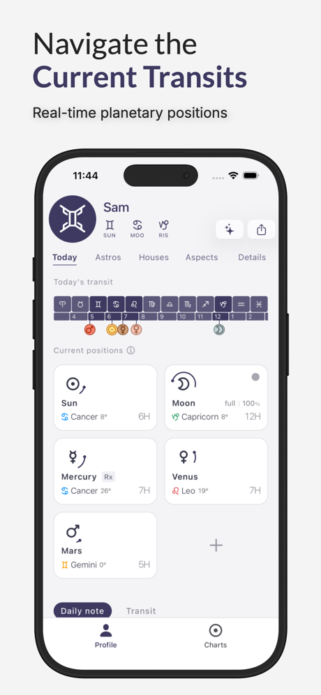 Horos - Birth Chart screenshot 1