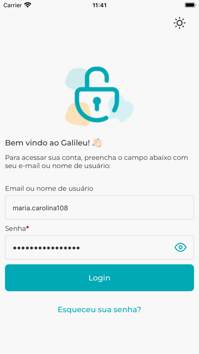 GALILEU - Pais e Alunos Screenshot