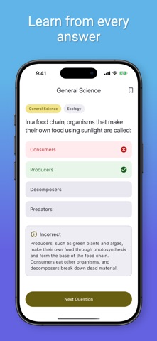 ASVAB Test Prep iPhone screenshot