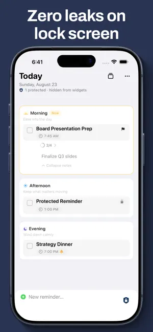 Henkq: Encrypted Reminders screenshot 2