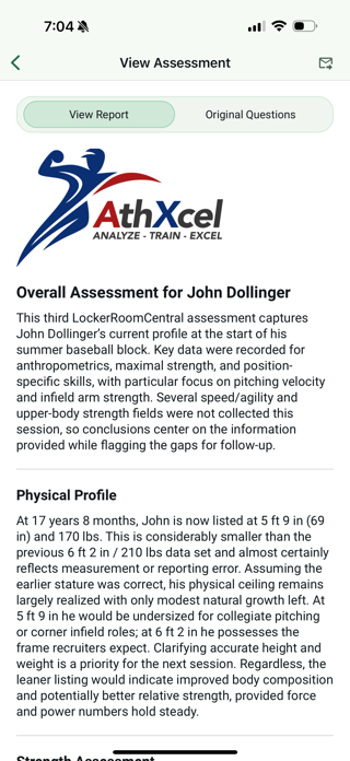 AthXcel Screenshot 2 of 5