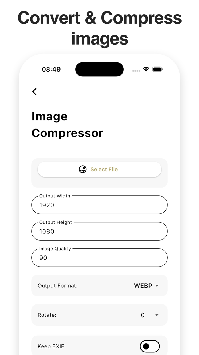 Comprezio Video Compressor