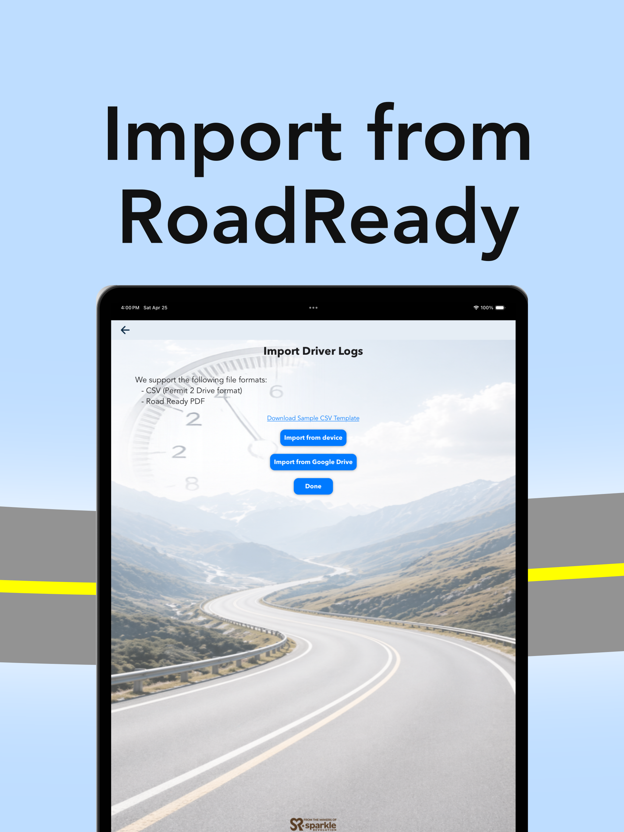 Permit2Drive: Driver Log screenshot 12