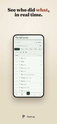 PawLog: Family Pet Care screenshot