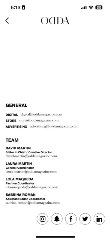 Odda Magazine screenshot 8 of 8