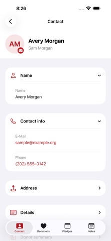 DonorSnap Screenshot 1 of 4