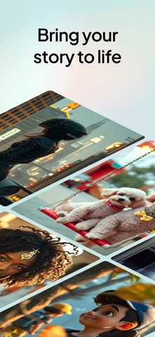 Hypernatural: AI Video Stories iPhone screenshot
