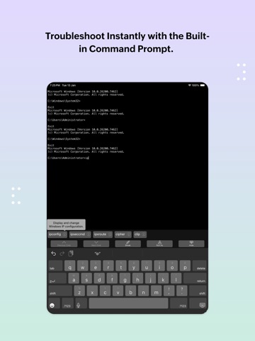 Endpoint Central iPad screenshot