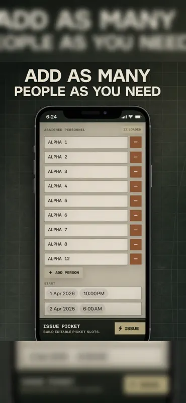 Picket List screenshot 8 of 10