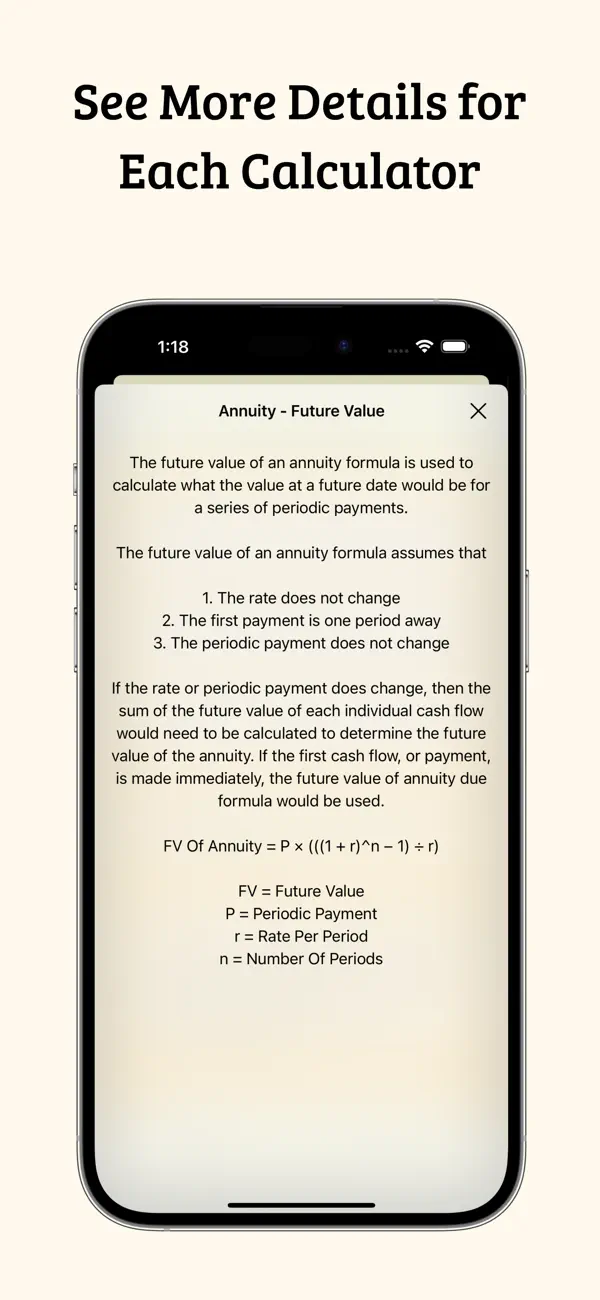 Screenshot #3 pour Finance Calculators