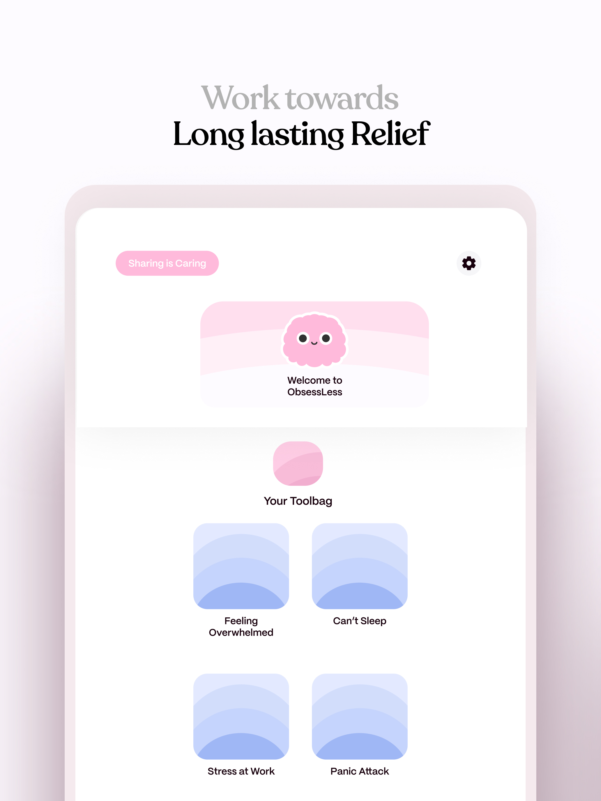 ObsessLess - OCD Support App