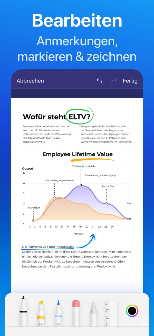 Scanner Pro: PDF Scanner App iPhone App Screenshot 5 – Wirtschaft