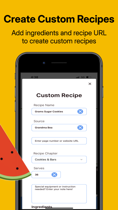 Kenilworth Cookbook Club iPhone screenshot 7 - Food & Drink app