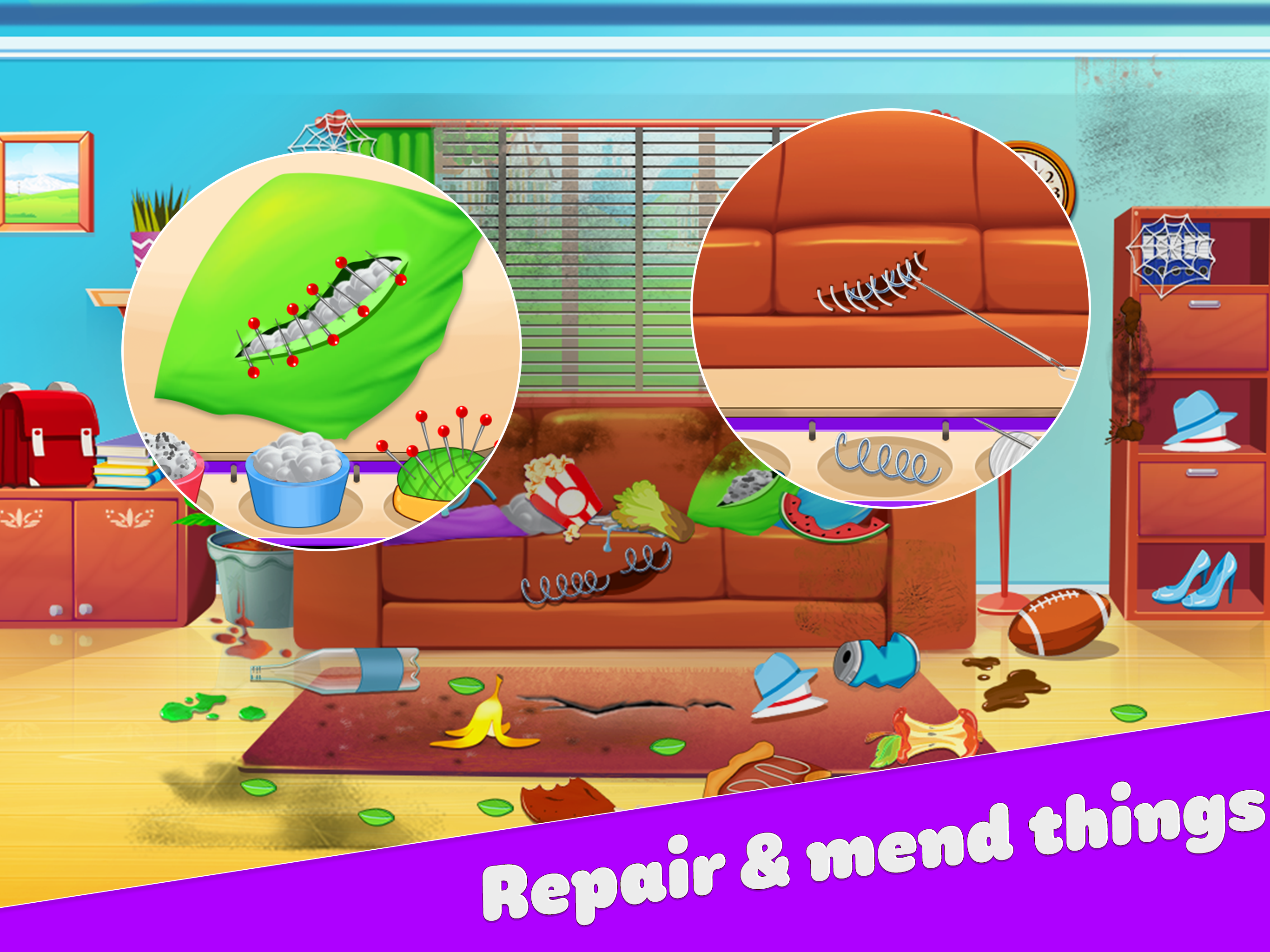 Dream Home Cleaning Game screenshot 16