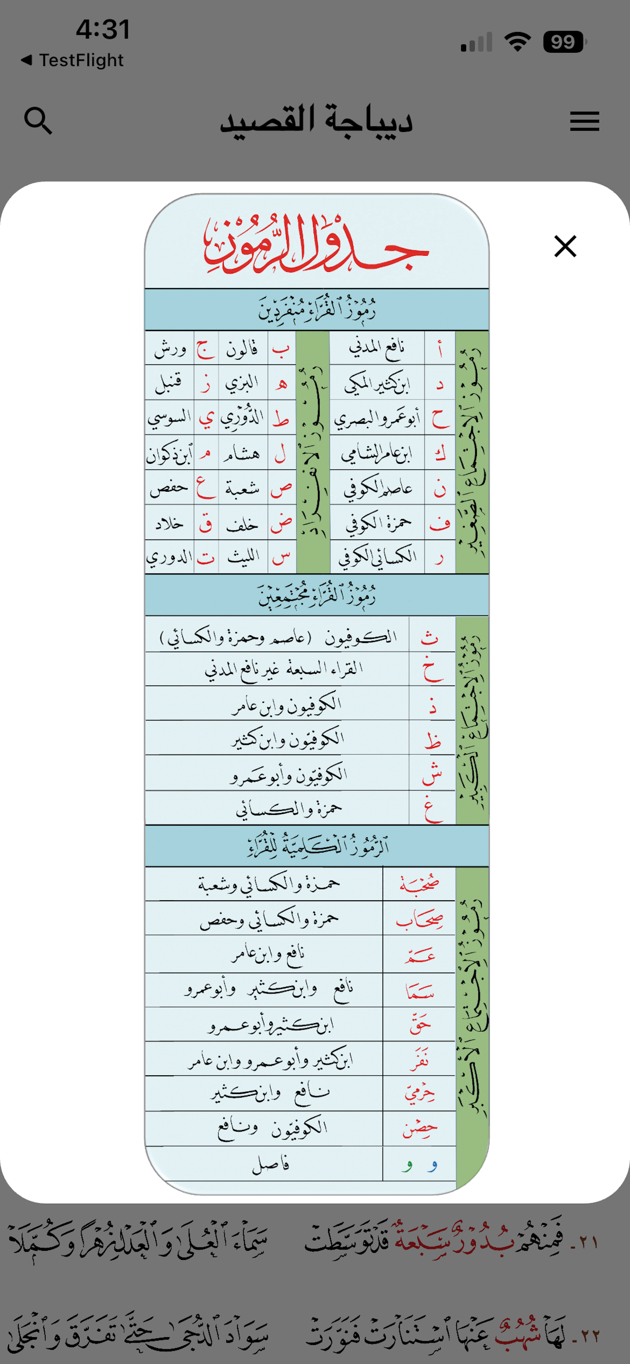 متن الشاطبية