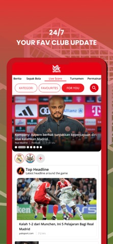 YUK SPORTS iPhone screenshot 5