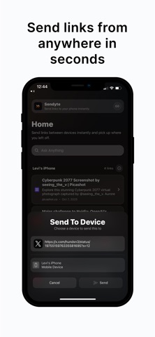 Sendyte: Send links everywhere Screenshot 4 of 4