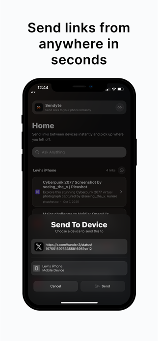 Sendyte: Send links everywhere Screenshot 4 of 4
