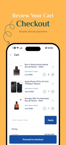 Kuwait Mart - Online Shopping screenshot