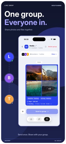 Likz Drop: File Transfer Screenshot 5 of 7