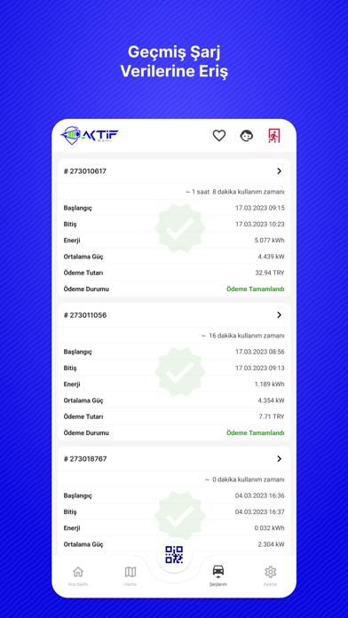 Aktif Şarj Screenshot