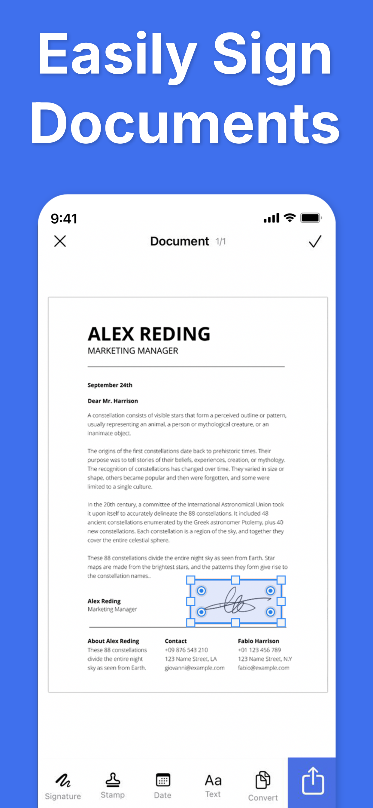 Signature Maker: PDF Signer screenshot 2
