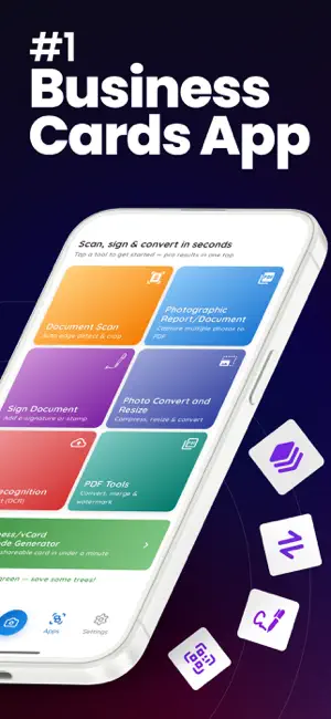 Business Card Digital Scanner screenshot 1
