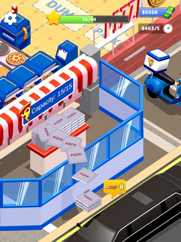 Idle Pizza Restaurant Tycoon iPad screenshot