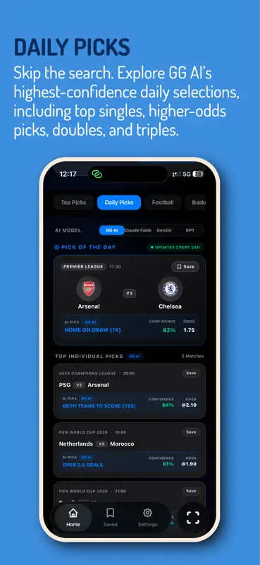 GG AI Football Predictions screenshot 5 of 10