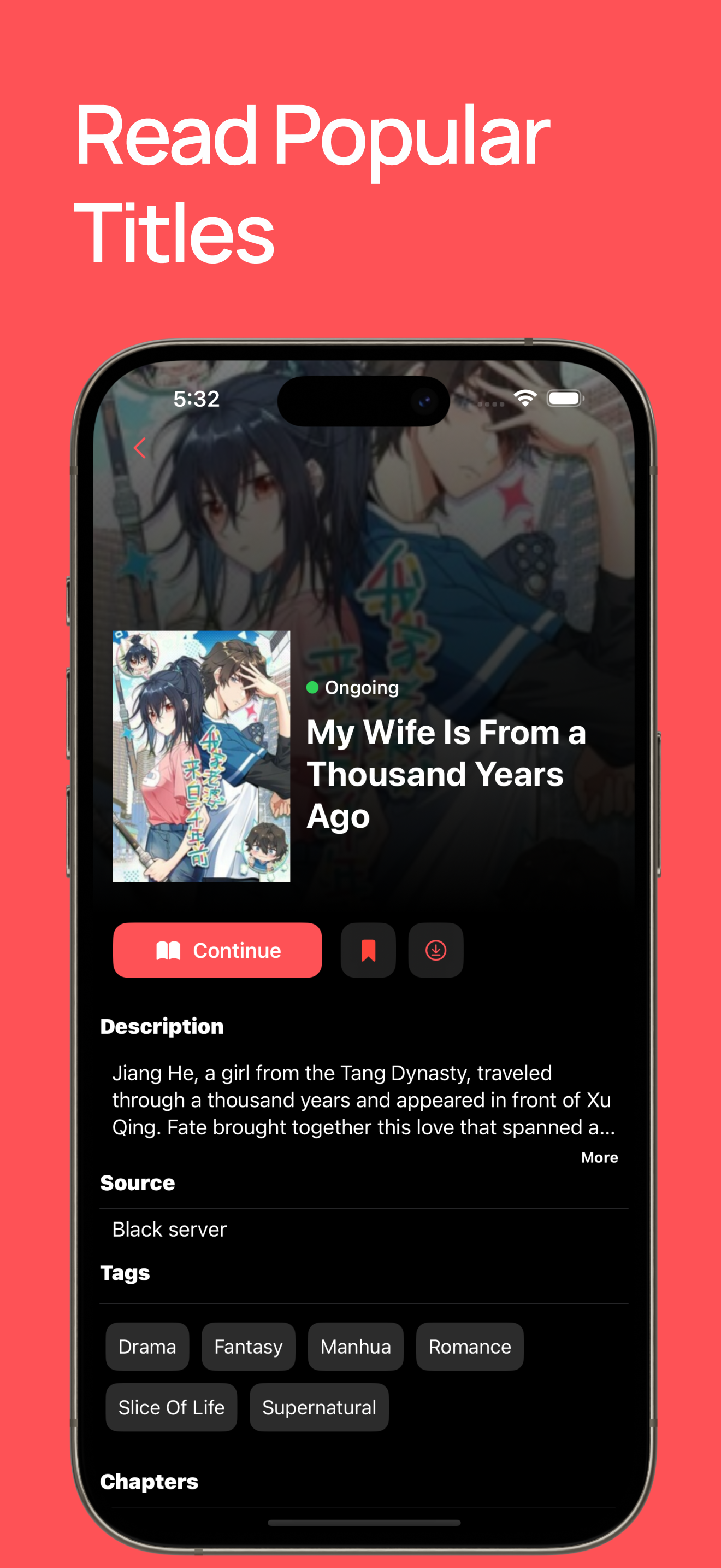Kuro Manga Reader screenshot 3