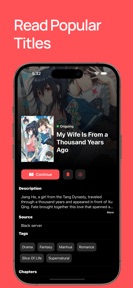 Kuro Manga Reader screenshot