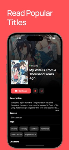 Kuro Manga Reader screenshot