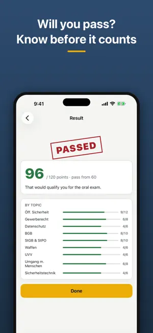 Sachkundeprüfung 34a Trainer screenshot 2
