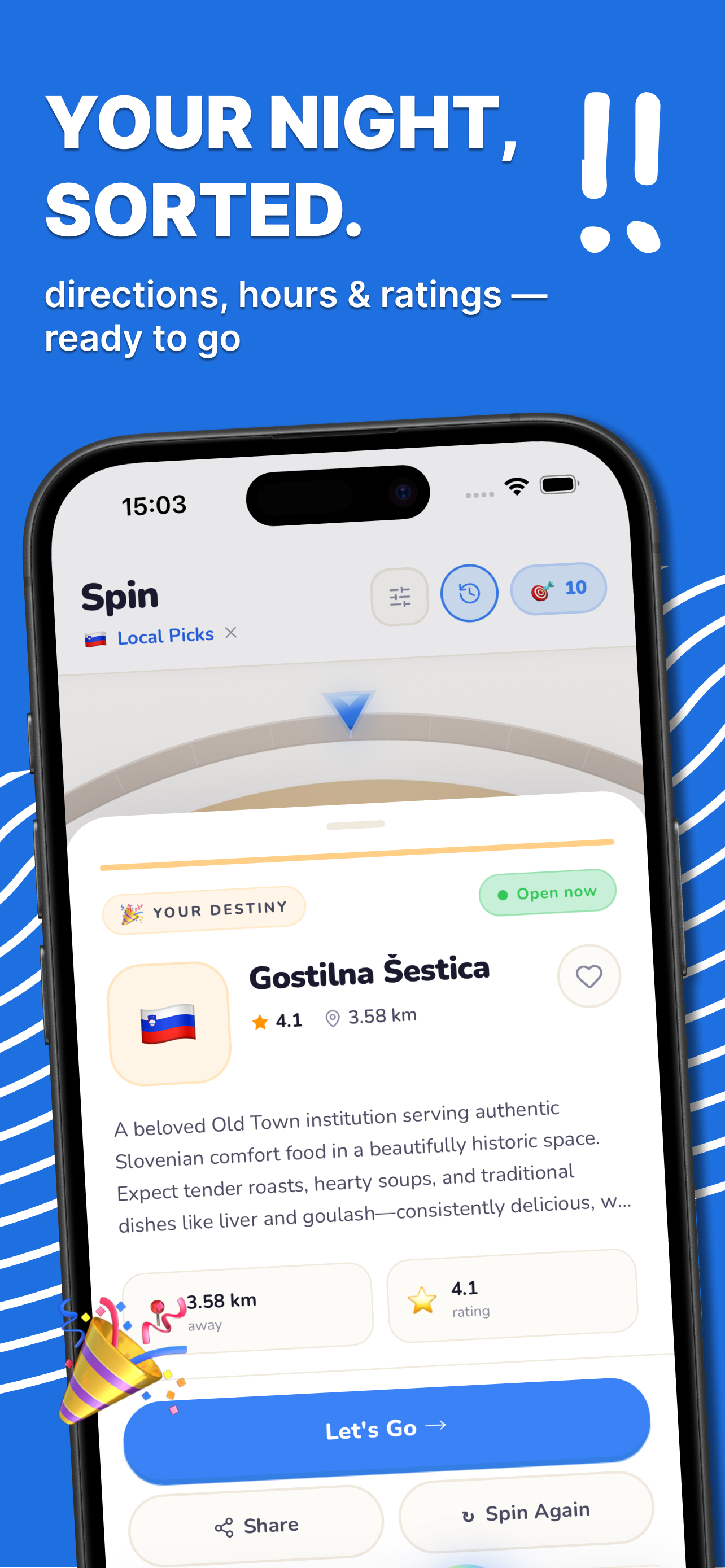 WhereAt: Spin & Go screenshot 3