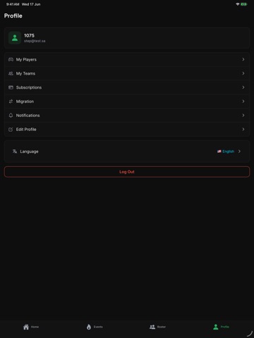 LegionMate iPad screenshot