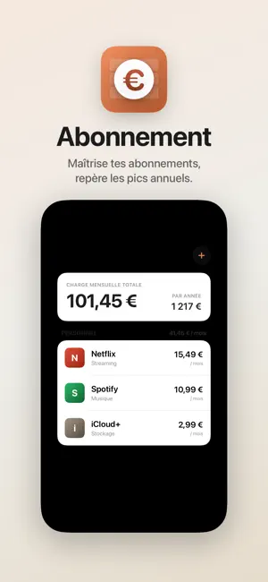 Abonnement screenshot 1
