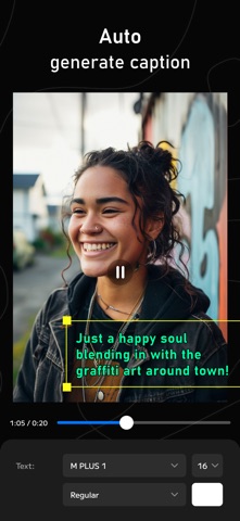 VCAP : AI Caption For Video screenshot